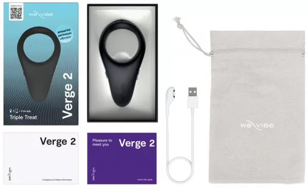 Verge 2 by We-Vibe Penio žiedas - užveržėjas &ndash; nuotrauka 18