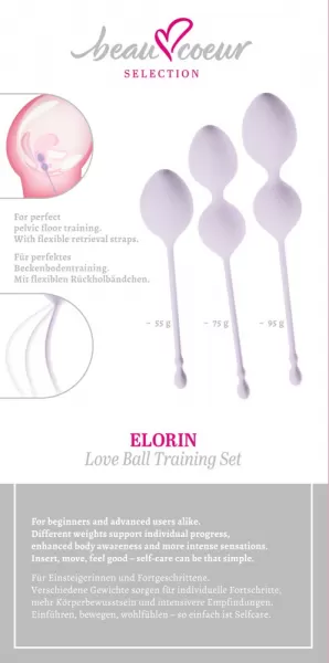 Beau coeur Elorin Love BallSet Vaginalinis kamuoliukas - rutuliukai &ndash; nuotrauka 8