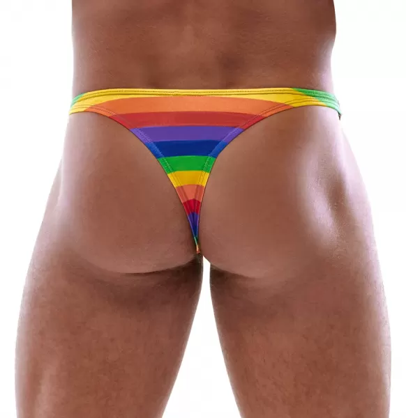 Svenjoyment Men's Thong Rainbow S vyri&scaron;ki stringai &ndash; nuotrauka 3