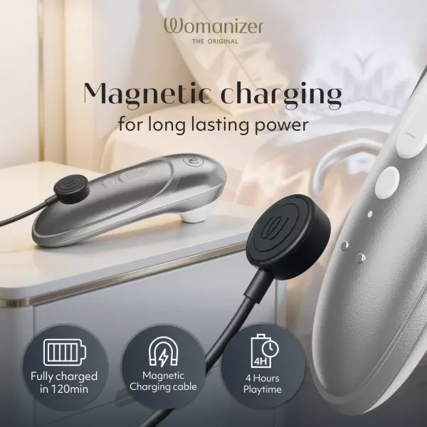 Womanizer Pro Silver Vibratorius &ndash; nuotrauka 11