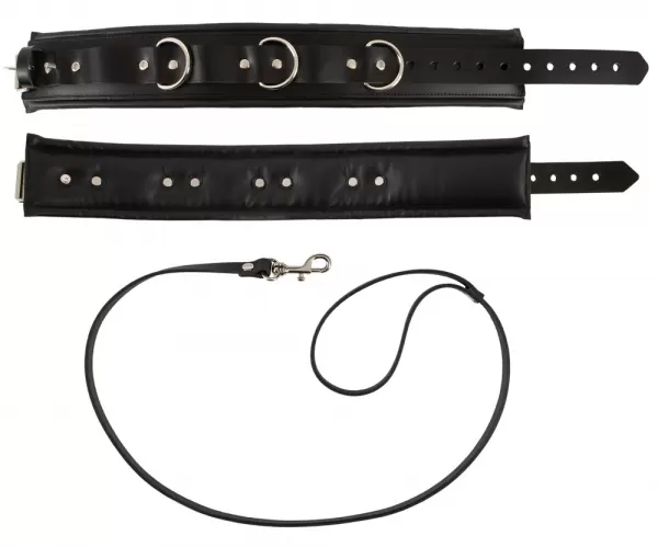 Zado Leather Collar & Leash pančiai, virvė, antrankiai &ndash; nuotrauka 13