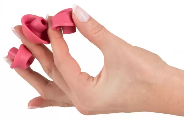 Womanizer W-Heads 3x Raspberry S Sekso žaislo priedas &ndash; nuotrauka 3