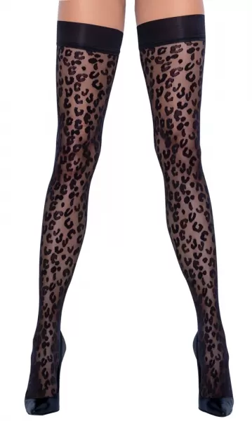Cottelli legwear Hold up stockings leo 4 Prisegamos kojinės &ndash; nuotrauka 2