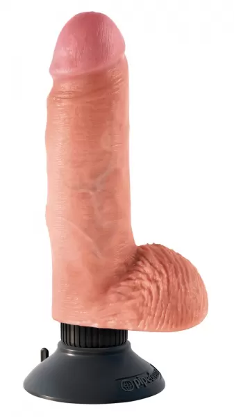 King Cock 7 inch Vibr./w.balls tikrovi&scaron;kas vibratorius &ndash; nuotrauka 2