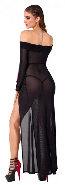 Noir Dress Long M Seksuali suknelė &ndash; nuotrauka 3