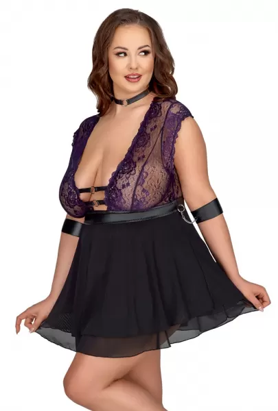 Bondage Babydoll Bond. 4XL Seksuali suknelė &ndash; nuotrauka 4
