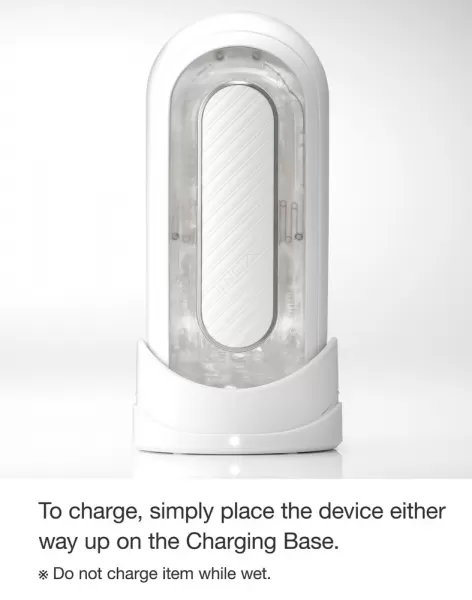 Tenga Flip Zero Gravity White Electr Vibruojantis masturbatorius &ndash; nuotrauka 8
