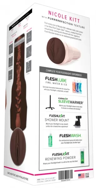 Fleshlight Nicole Kitt Purrrrrfection Masturbatorius &ndash; nuotrauka 10
