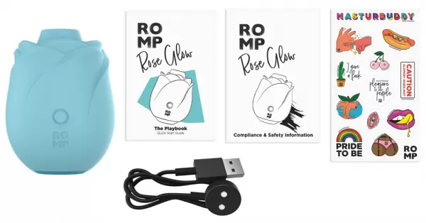 Romp Rose Glow Vibratorius &ndash; nuotrauka 16