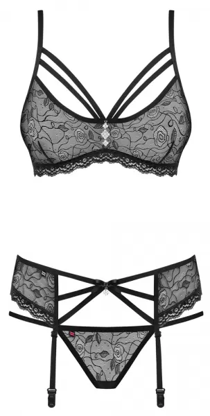 Obsessive Bra Set L/XL Seksuali liemenėlė &ndash; nuotrauka 2