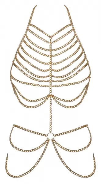 Cottelli accessoires Body Chain Gold Seksuali juvelyrika &ndash; nuotrauka 5