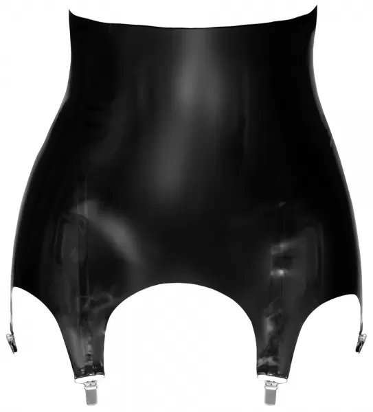 Late X Latex Suspender Belt xl Seksuali lateksinė apranga &ndash; nuotrauka 6