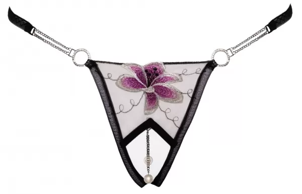 Cottelli lingerie String Flower M/L kelnaitės, stringai &ndash; nuotrauka 5