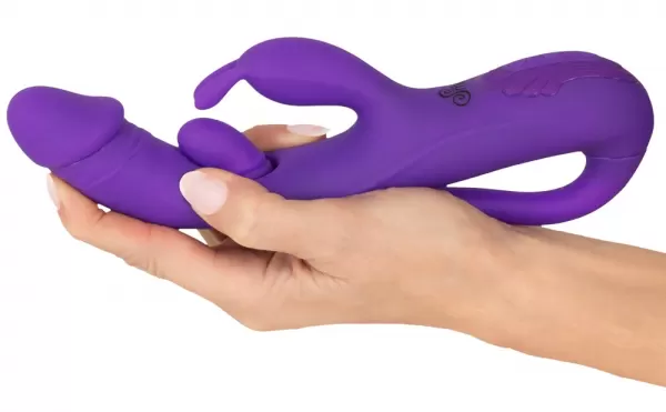 Sweet Smile Smile Rabbit Vibe w G-Spot/Ana vibratorius ki&scaron;kutis &ndash; nuotrauka 9