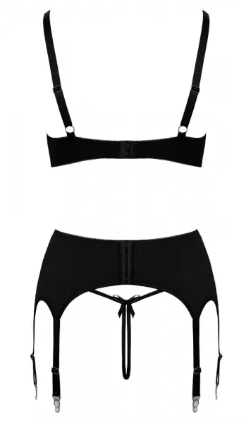 Cottelli lingerie Bra Set b/w S Seksuali liemenėlė &ndash; nuotrauka 8