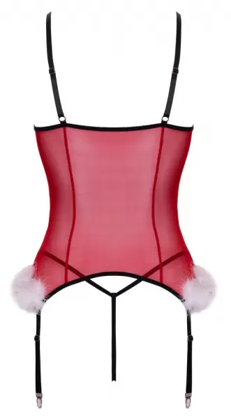Cottelli lingerie X-Mas Basque L/XL Seksuali liemenėlė &ndash; nuotrauka 5