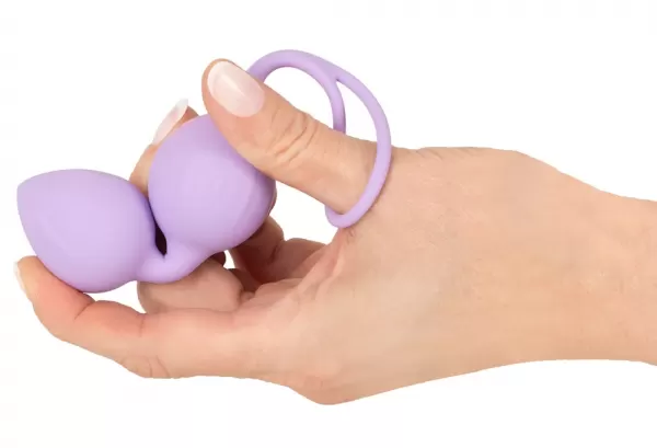 Cuties Love Balls Purple Vaginalinis kamuoliukas - rutuliukai &ndash; nuotrauka 6