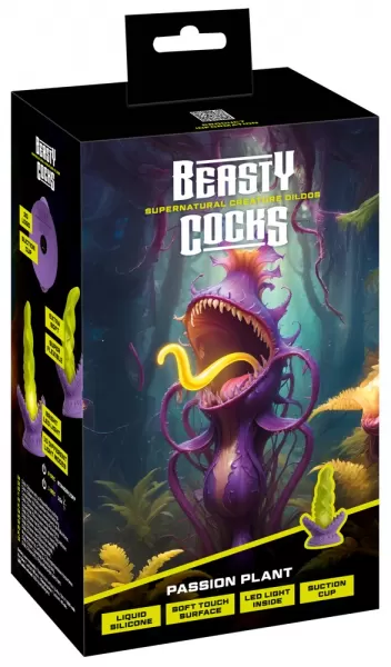 Beasty Cocks Passion Plant led Dildo ir falo imitatorius &ndash; nuotrauka 14