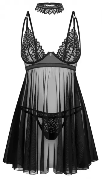 Obsessive obs Babydoll XL/2XL seksualūs naktiniai &ndash; nuotrauka 3