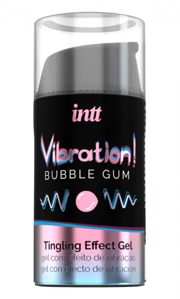 Intt Vibration! Bubble Gum 15 ml prekė suaugusiems &ndash; nuotrauka 2