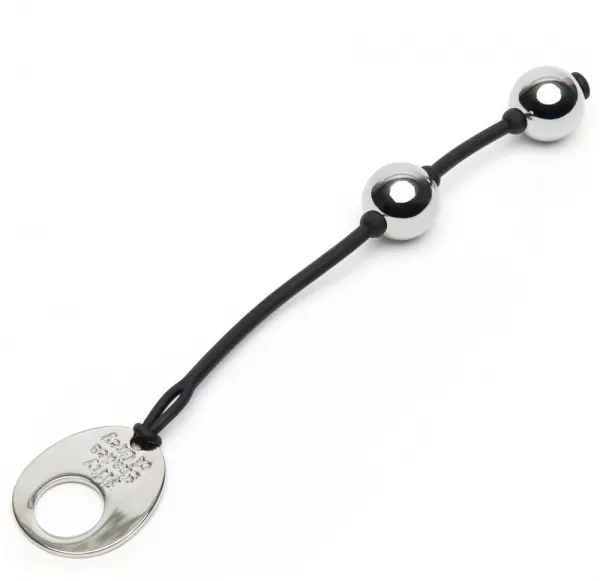 Fifty Shades of Grey fsog ig Mini Silver Pleasure B Vaginalinis kamuoliukas - rutuliukai &ndash; nuotrauka 3