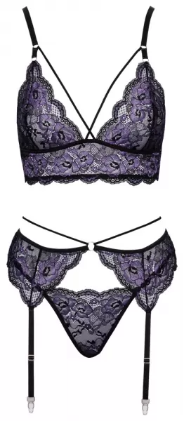 Cottelli lingerie Bra Suspender Set L Seksuali liemenėlė &ndash; nuotrauka 7