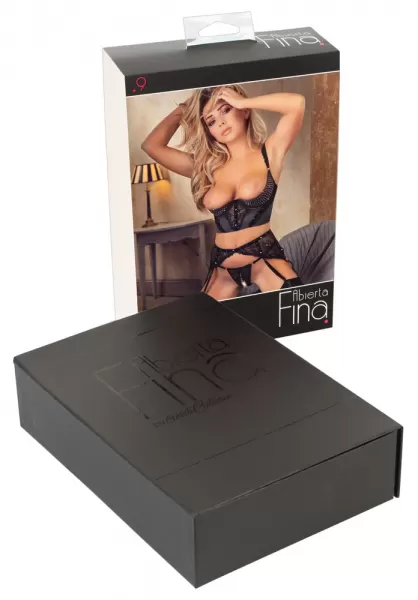 Abierta Fina Shelf Bra Set 75B/S Seksuali liemenėlė &ndash; nuotrauka 12