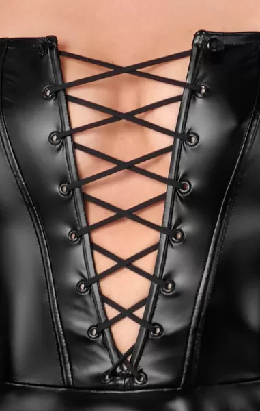 Noir Dress lacing S Seksuali suknelė &ndash; nuotrauka 4