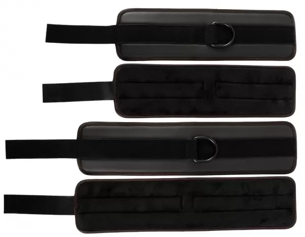 Vegan Fetish Bed Restraint Vegan pančiai, virvė, antrankiai &ndash; nuotrauka 7