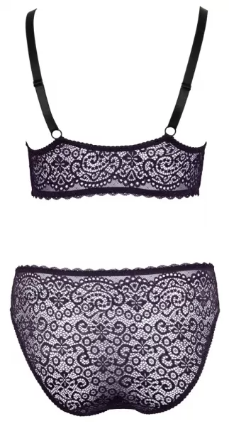 Cottelli curves Bra Set purple 3XL Plius dydžio seksuali apranga &ndash; nuotrauka 10