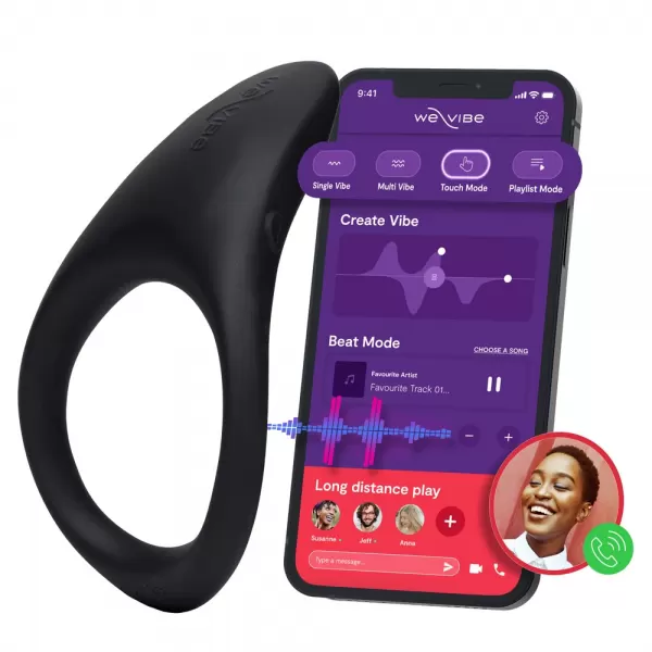Verge 2 by We-Vibe Penio žiedas - užveržėjas &ndash; nuotrauka 2