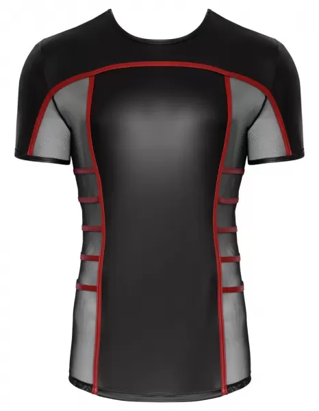 Nek Men's Short black/red S seksualūs vyri&scaron;ki mar&scaron;kinėliai &ndash; nuotrauka 9
