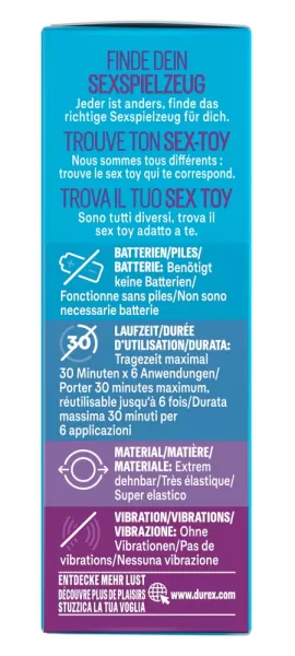 Durex Pleasure Ring penio žiedas &ndash; nuotrauka 3