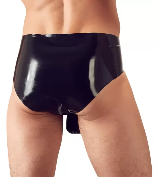 Late X Men's Latex Briefs M vyri&scaron;ka lateksinė apranga &ndash; nuotrauka 6