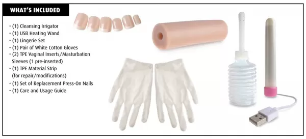 Pipedream Extreme Toyz Ultimate Fantasy Dolls Kitty sekso lėlė &ndash; nuotrauka 15