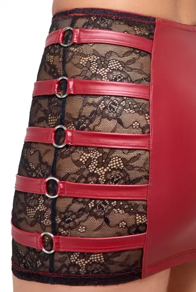 Cottelli party Top & Skirt red xl Seksuali liemenėlė &ndash; nuotrauka 5