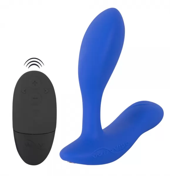 We-Vibe Vector+ Royal Blue Vibruojantis analinis dildo &ndash; nuotrauka 2
