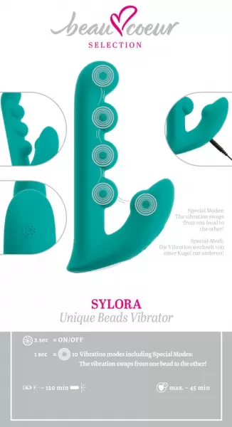 Beau coeur Sylora Unique Beads vibratorius ki&scaron;kutis &ndash; nuotrauka 11