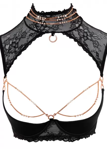 Abierta Fina Shelf Bra Set 85B/L Seksuali liemenėlė &ndash; nuotrauka 9