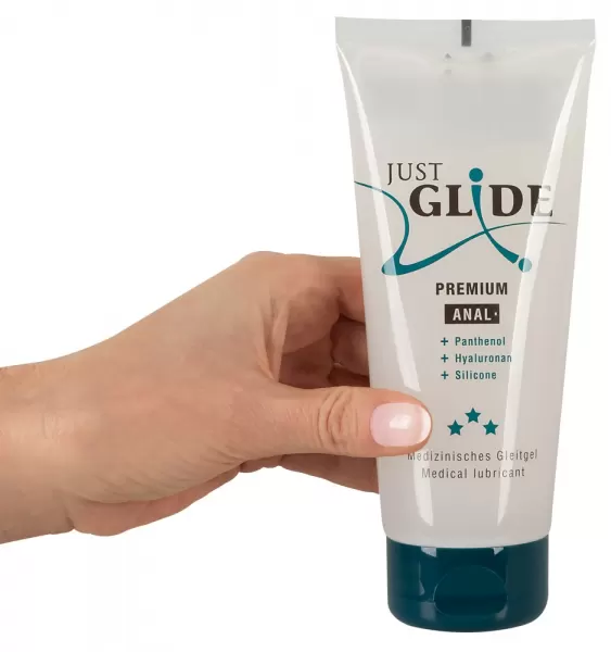 Just Glide Premium Anal 200 ml analinis lubrikantas &ndash; nuotrauka 3