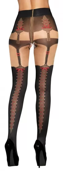 Cottelli legwear Tights with a Pattern 5 Prisegamos kojinės &ndash; nuotrauka 3