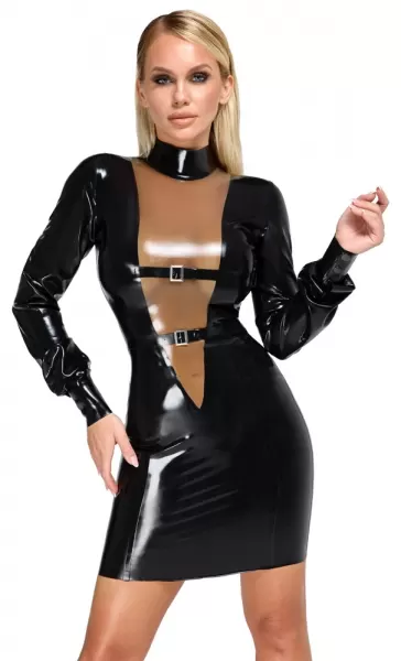 Late X Latex Dress L Seksuali lateksinė apranga &ndash; nuotrauka 3
