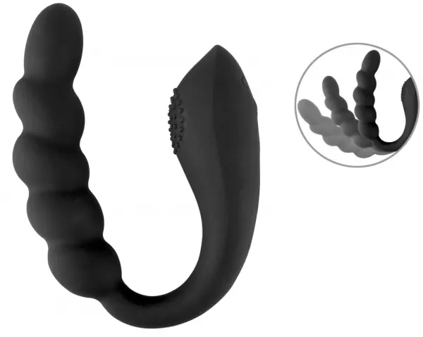 Black Velvets bv Bendable Dual Stimulator Vibratorius &ndash; nuotrauka 2