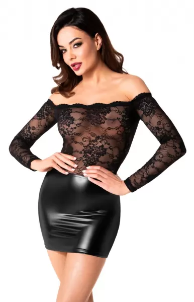 Noir Dress Lace M Seksuali suknelė &ndash; nuotrauka 2