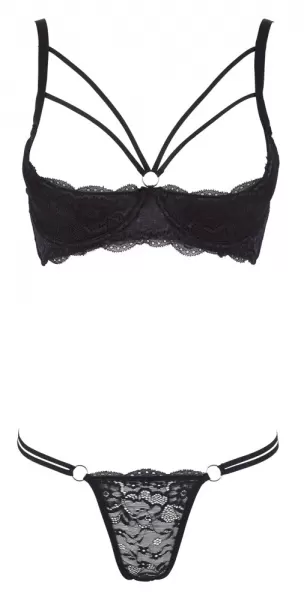 Cottelli lingerie Shelf Bra Lace 80B/M Seksuali liemenėlė &ndash; nuotrauka 5