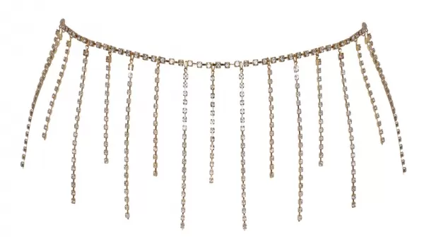 Cottelli accessoires Bikini Chain Rhinestones Seksuali juvelyrika &ndash; nuotrauka 6