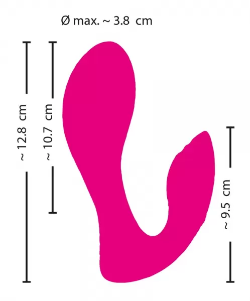 Sweet Smile G-Spot Panty Vibra G ta&scaron;ko vibratorius &ndash; nuotrauka 11