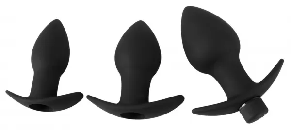 Black Velvets bv Vibrating Butt plugs in 3 s Analinis kai&scaron;tis &ndash; nuotrauka 4