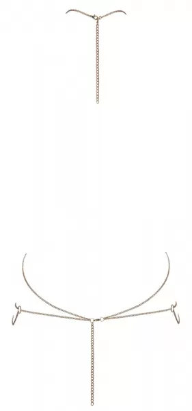 Cottelli accessoires Body Chain Gold Seksuali juvelyrika &ndash; nuotrauka 6