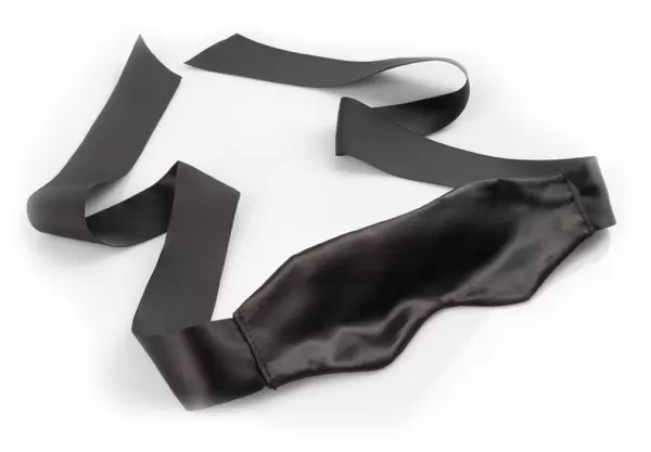 Fetish Fantasy Series Limited Edition ffsle Satin Blindfold Black akių rai&scaron;tis &ndash; nuotrauka 2
